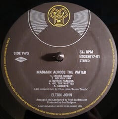 Disco in vinile Elton John - Madman Across The Water (LP) - 2