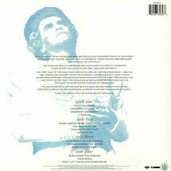 Vinyl Record Elton John - Live In Australia With The (2 LP) - 2