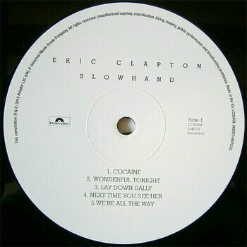 Vinylskiva Eric Clapton - Slowhand 35th Anniversary (LP) - 5