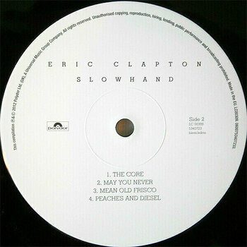 Disque vinyle Eric Clapton - Slowhand 35th Anniversary (LP) - 6