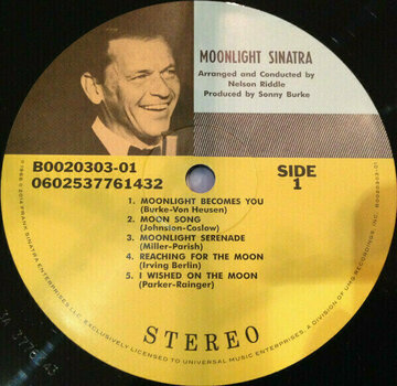 LP Frank Sinatra - Moonlight Sinatra (LP) - 3