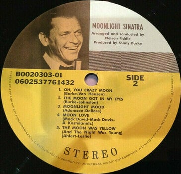 Vinyl Record Frank Sinatra - Moonlight Sinatra (LP) - 4