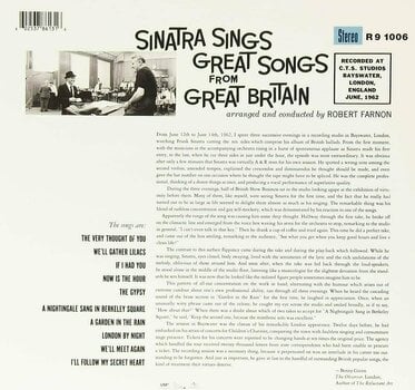 Грамофонна плоча Frank Sinatra - Great Songs From Great Britain (LP) - 2