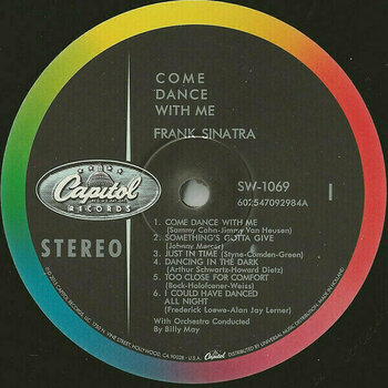 Disque vinyle Frank Sinatra - Come Dance With Me! (LP) - 3