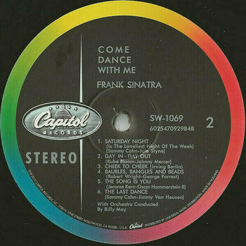 Disque vinyle Frank Sinatra - Come Dance With Me! (LP) - 4