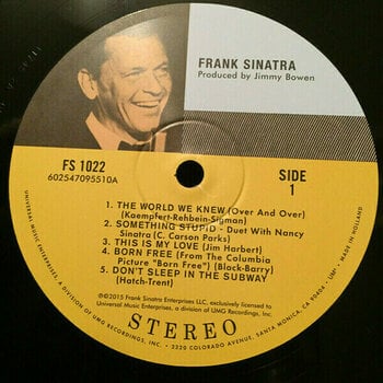 LP Frank Sinatra - The World We Knew (LP) - 3