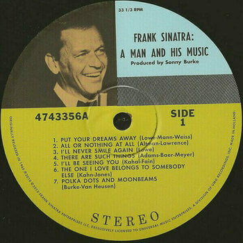 Disque vinyle Frank Sinatra - A Man And His Music (2 LP) - 3