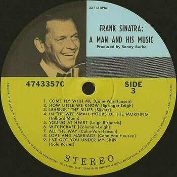 Vinylplade Frank Sinatra - A Man And His Music (2 LP) - 5