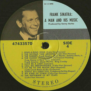 Vinyylilevy Frank Sinatra - A Man And His Music (2 LP) - 6