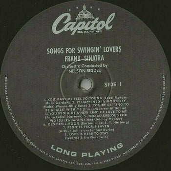 Vinyl Record Frank Sinatra - Songs For Swingin' Lovers (LP) - 4