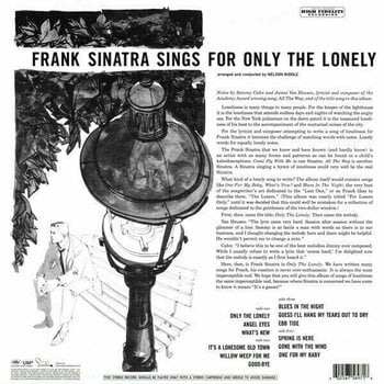 LP ploča Frank Sinatra - Sings For Only The Lonely (2 LP) - 2