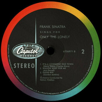 Vinyylilevy Frank Sinatra - Sings For Only The Lonely (2 LP) - 4