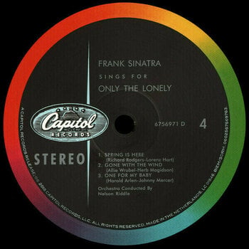 Vinyl Record Frank Sinatra - Sings For Only The Lonely (2 LP) - 6