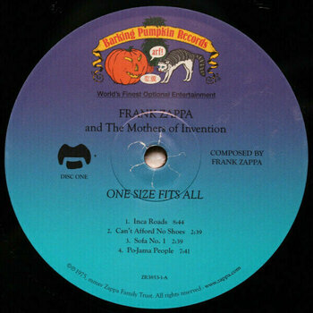 Vinylskiva Frank Zappa - One Size Fits All (LP) - 4