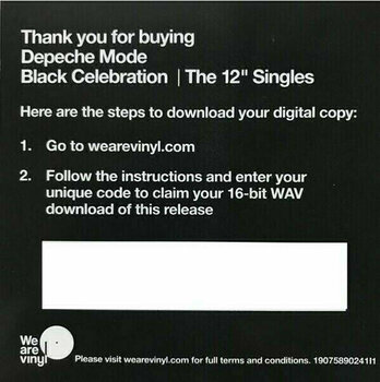 Disco de vinilo Depeche Mode - Black Celebration - The 12" Singles (5 x 12" Box Set) - 27