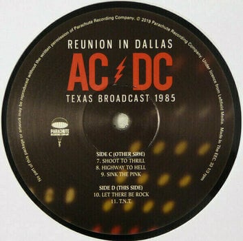 Vinyl Record AC/DC - Reunion In Dallas (2 LP) - 5