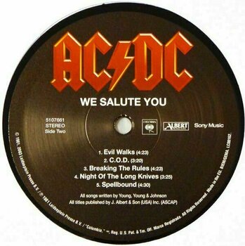 LP deska AC/DC - For Those About To Rock We Salute You (Reissue) (LP) - 3