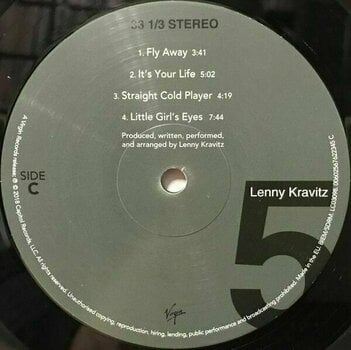 Vinyl Record Lenny Kravitz - 5 (Album) (2 LP) - 4