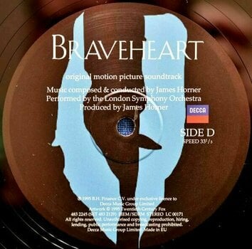 Vinyl Record Braveheart - Original Motion Picture Soundtrack (James Horner) (2 LP) - 5