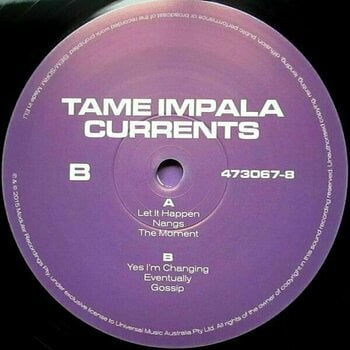 Vinyl Record Tame Impala - Currents (2 LP) - 3