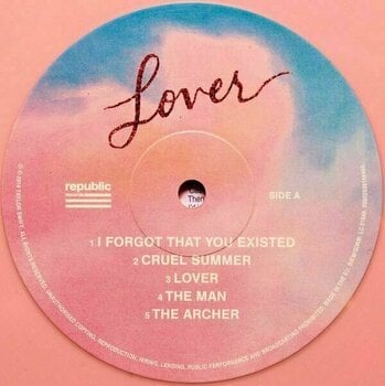 Vinyl Record Taylor Swift - Lover (2 LP) - 3