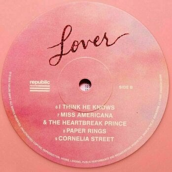Vinyylilevy Taylor Swift - Lover (2 LP) - 4