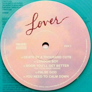 Disque vinyle Taylor Swift - Lover (2 LP) - 6