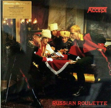 Disco in vinile Accept Russian Roulette (Gold & Black Swirled Coloured Vinyl) - 2