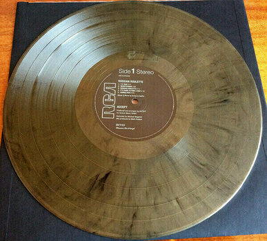 Disco de vinilo Accept Russian Roulette (Gold & Black Swirled Coloured Vinyl) - 6