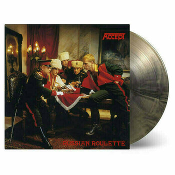 Disco de vinilo Accept Russian Roulette (Gold & Black Swirled Coloured Vinyl) - 10