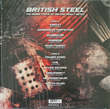 Vinyl Record Various Artists - British Steel (LP) - 3