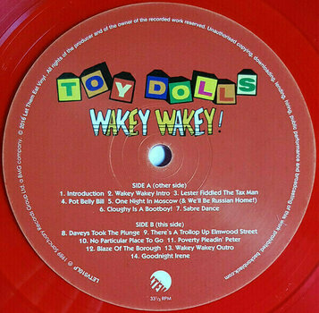 Disco de vinilo The Toy Dolls - Wakey Wakey! (LP) - 6