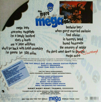 Vinyl Record The Toy Dolls - One More Megabyte (LP) - 2