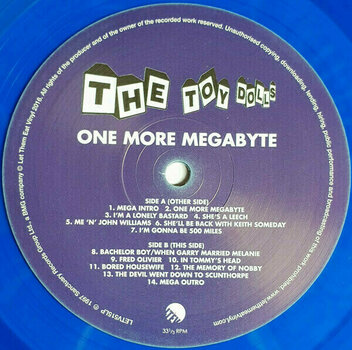 Vinyl Record The Toy Dolls - One More Megabyte (LP) - 6
