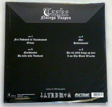 Vinyl Record Taake - Noregs Vaapen (Clear Vinyl) (2 LP) - 2
