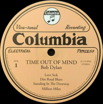 Vinyl Record Bob Dylan Time Out of Mind (2 LP + 7'" Vinyl) - 2