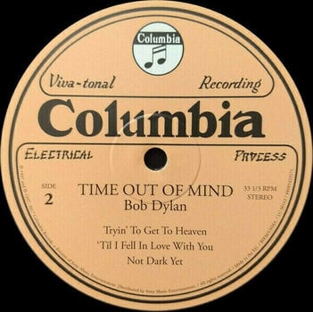 Vinyl Record Bob Dylan Time Out of Mind (2 LP + 7'" Vinyl) - 3
