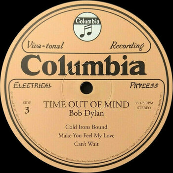 Vinyl Record Bob Dylan Time Out of Mind (2 LP + 7'" Vinyl) - 4