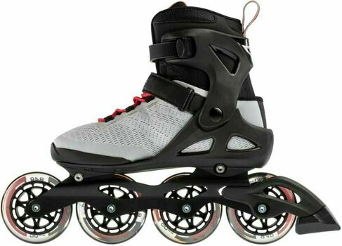Roller Skates Rollerblade Sirio 90 W Light Grey/Geranium 240 - 3