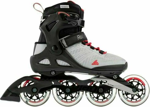 Inline-Skates Rollerblade Sirio 90 W Light Grey/Geranium 245 - 2