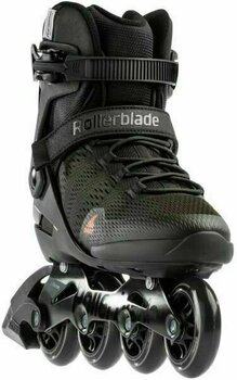 Roller Skates Rollerblade Spark 80 Black/Warm Orange Roller Skates - 4