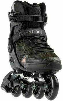 Roller Skates Rollerblade Spark 80 Black/Warm Orange 45 Roller Skates - 4