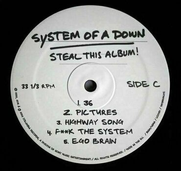 Vinylskiva System of a Down - Steal This Album! (2 LP) - 4