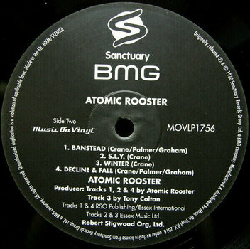 Vinylskiva Atomic Rooster - Atomic Rooster (LP) - 3