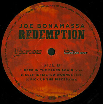 Vinyl Record Joe Bonamassa Redemption (2 LP) - 4