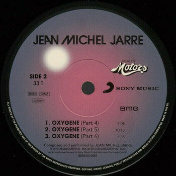 Vinyl Record Jean-Michel Jarre - Oxygene (LP) - 3