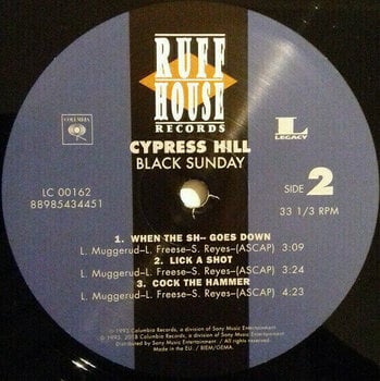 Vinyl Record Cypress Hill Black Sunday (2 LP) - 4