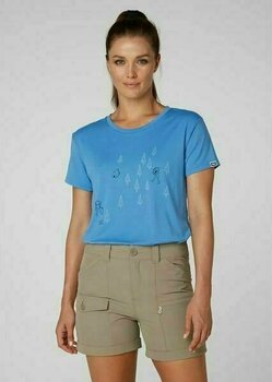 Outdoor T-Shirt Helly Hansen W Skog Graphic Cornflower XL Outdoor T-Shirt - 3
