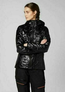 Outdoor Jacke Helly Hansen W Lifaloft Hooded Insulator Jacket Black L - 3