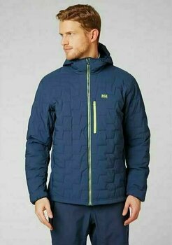 Kurtka outdoorowa Helly Hansen Lifaloft Hooded Stretch Insulator Jacket North Sea Blue M - 3